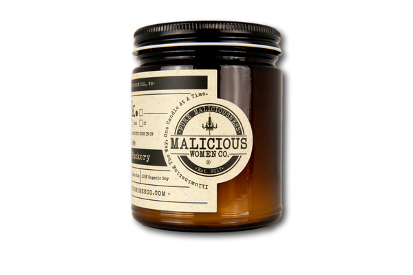 Malicious Women Candle Co - All the Fucks - Scent: Lemon Drop Martini