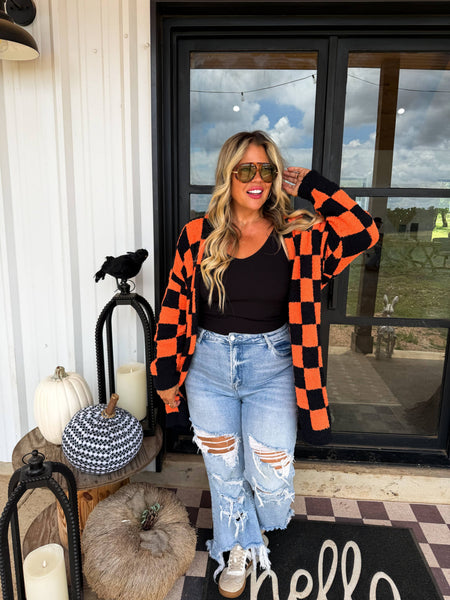 BLAKELEY - PREORDER- BOO CREW REVERSIBLE CLOUD CARDIGAN