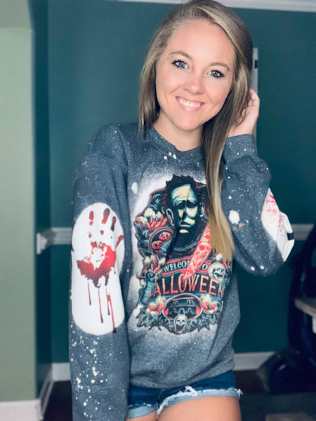 Southern Backroad Tees LLC - Halloween Sweatshirt: Adult XL