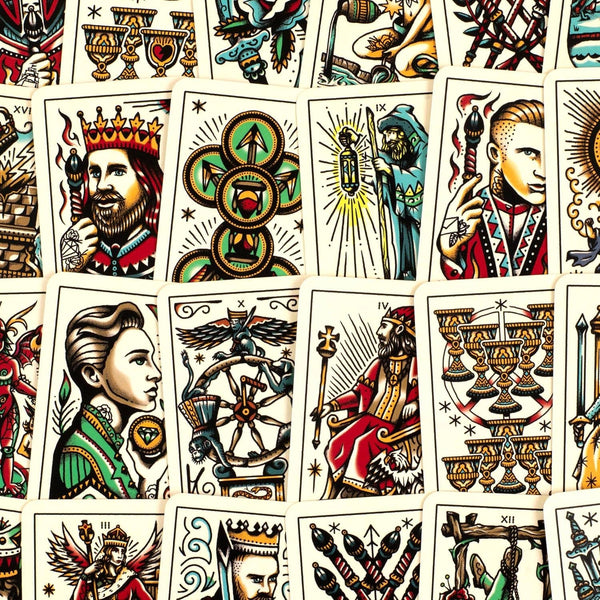 Chronicle Books - Tattoo Tarot (Mini Deck)