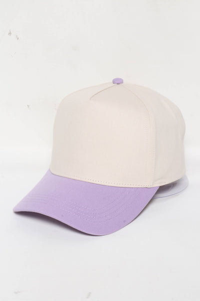 David And Young - 5 Panel Cotton Two-Tone Caps