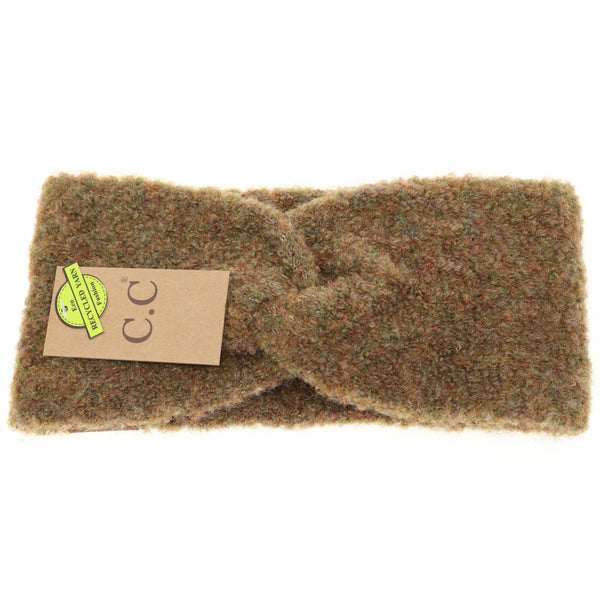 C.C Beanie - Eco-Friendly Shearling Yarn Twisted Women's Fashion Headband