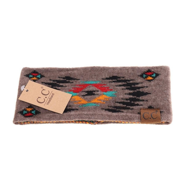 C.C Beanie - Aztec Patterned Women's Fashion Headband
