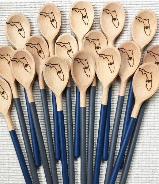 Embellish by Sandra - State Wooden Spoons