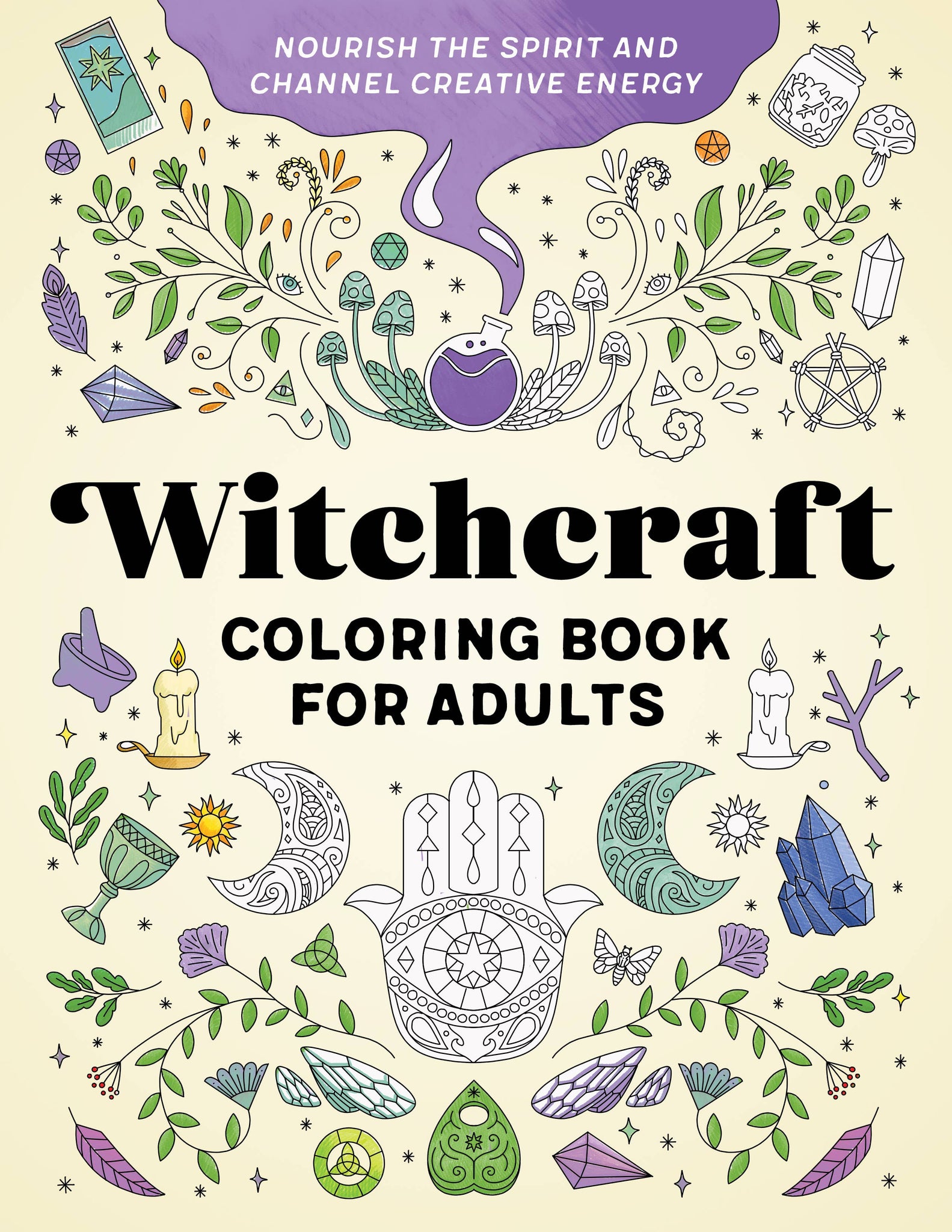 Sourcebooks - Witchcraft Coloring Book for Adults