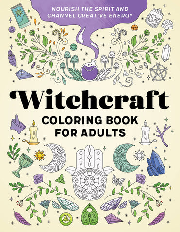Sourcebooks - Witchcraft Coloring Book for Adults