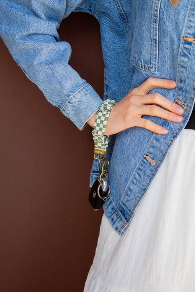 Shop Andi - Lindsey Checked Keychain