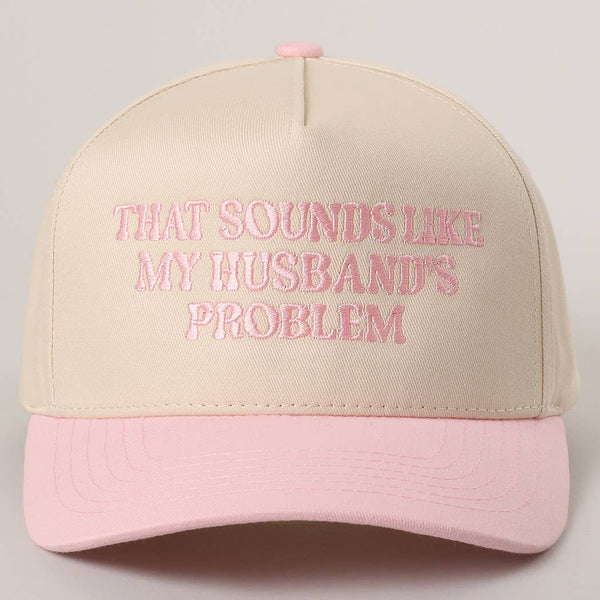 Fashion City - THAT SOUNDS LIKE..Embroidered Two-Tone Trucker Hat