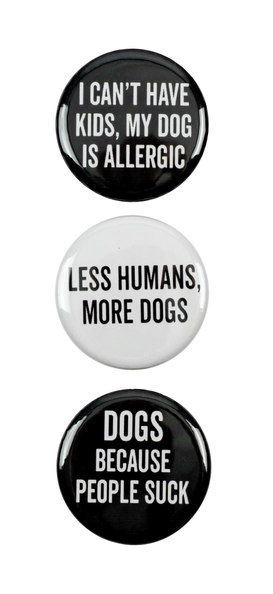 SNARK CITY - I Can't Have Kids Magnets - Set of 3