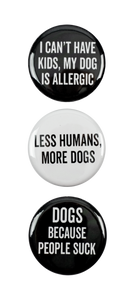 SNARK CITY - I Can't Have Kids Magnets - Set of 3