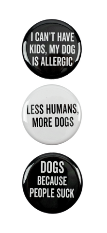 SNARK CITY - I Can't Have Kids Magnets - Set of 3