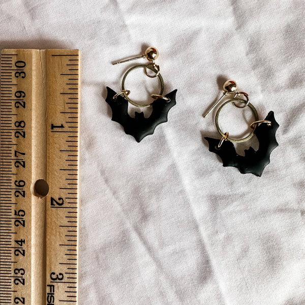 Blush and Bash Studio - It's Frickin Bats Earrings