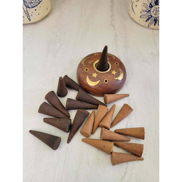 My Magic Place Shop - Natural Incense Cones, Incense Cone Assortment