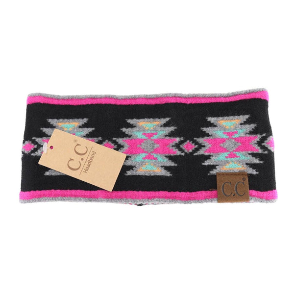 C.C Beanie - Southwestern Pattern Head Wrap HWE0030