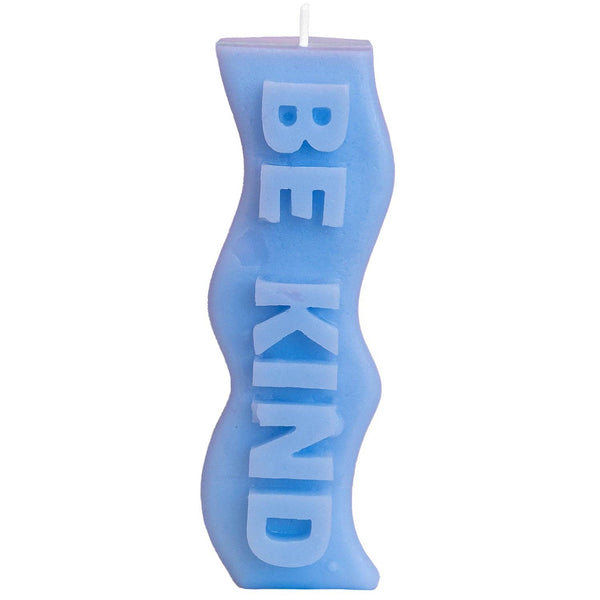 Candle Lume - Be Kind Pillar Candle: Light Purple