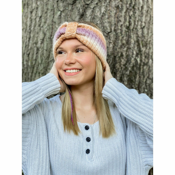C.C Beanie - Multicolored Ombre C.C Head Wrap HW2077