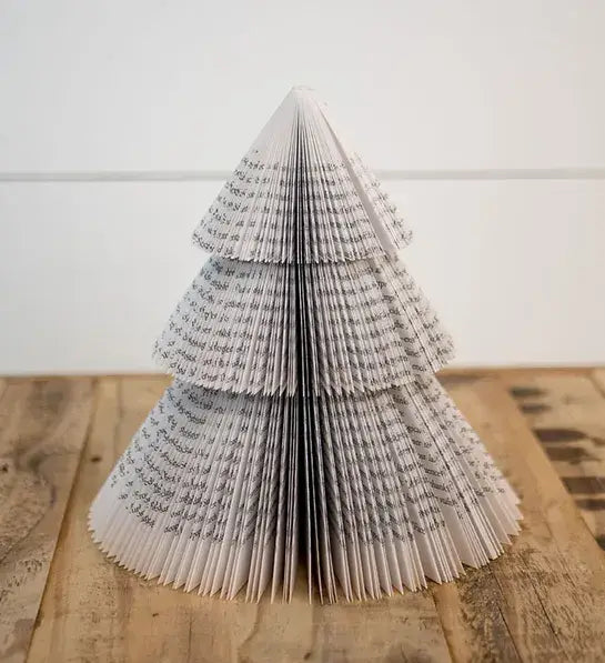 Root To Vine - Book Page Christmas Tree-Holiday Decor-Christmas Decor