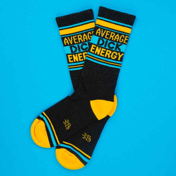 Gumball Poodle - Average Dick Energy Gym Crew Socks