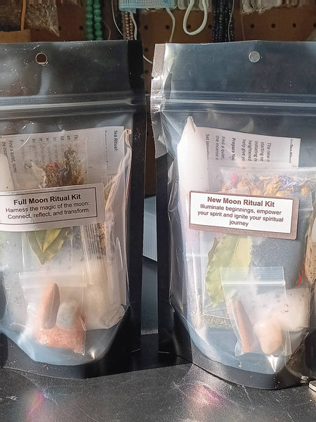 Elemental Earth Shop - New Moon Ritual Kit