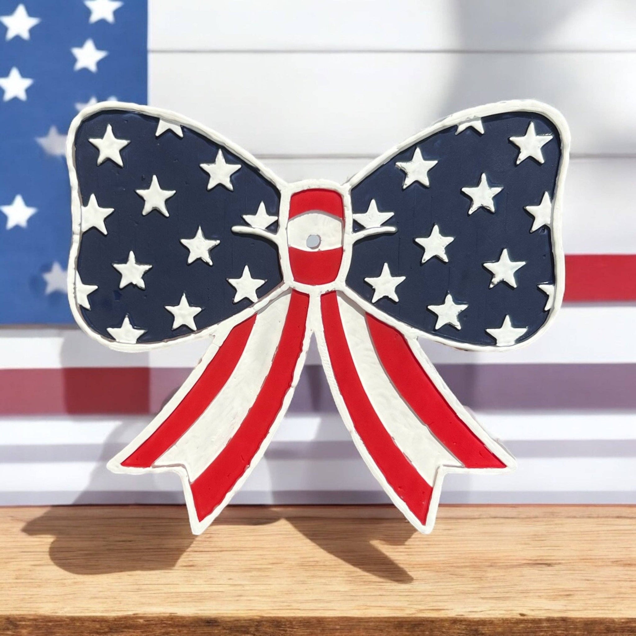 Bug and Bean Freshies - Red, White and Bow Freshie
