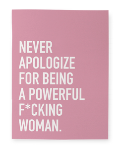 Classy Cards Creative - Powerful Woman Notebook