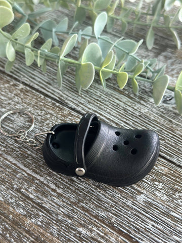 Harris Girls & Co. - Little Lyle Shoe Keychain "Black"