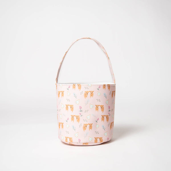 Spring Jersey Cow & Ear Tags Easter Basket