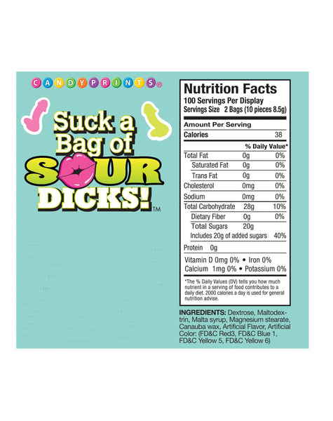 Little Genie Productions - Suck a Bag of SOUR Dicks Candy