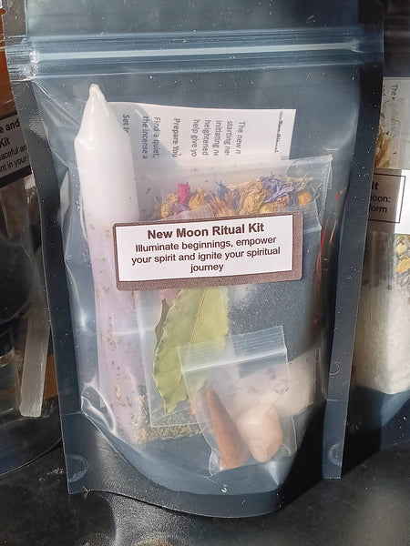 Elemental Earth Shop - New Moon Ritual Kit