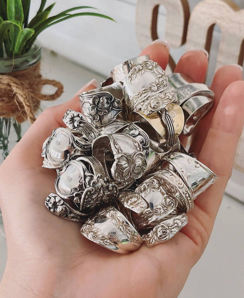 Spoon Jewelry By Emily - Vintage Spoon Ring Collection | Lovely & Trendy Rings