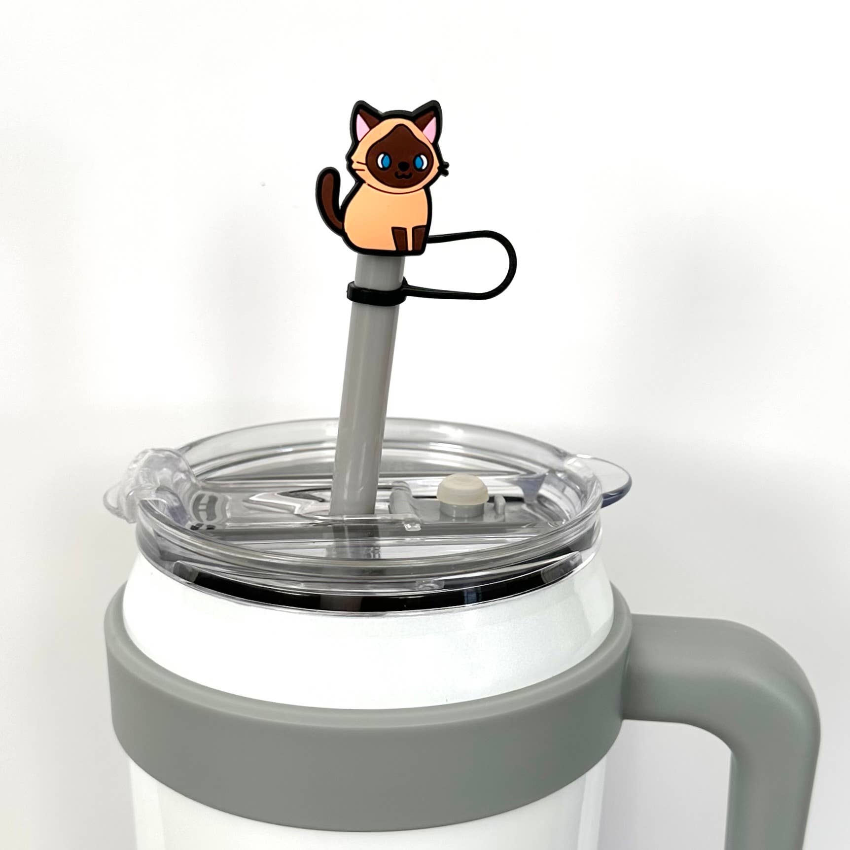 iconic mi - Straw Cover Siamese Cat 10mm