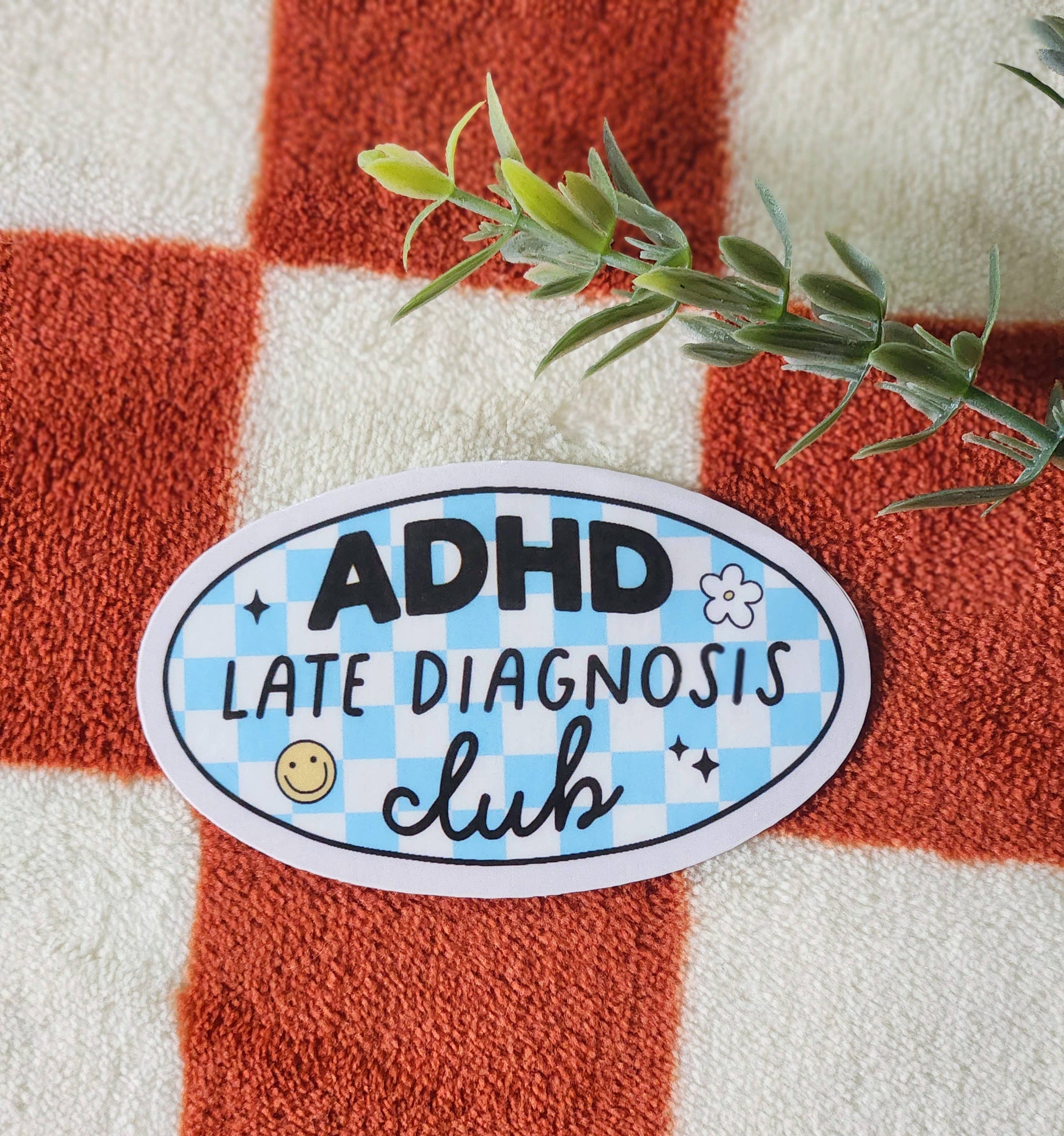 Luxe Trauma - Adhd sticker neurodivergent late diagnosishydroflask planner