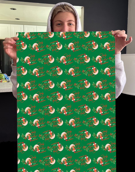 OffensiveDelightful - HOLY SHIT MITTENS! GiftWrap roll of 3