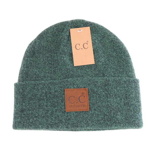 C.C Beanie - Unisex Classic Oversized Logo CC Beanie HTM1