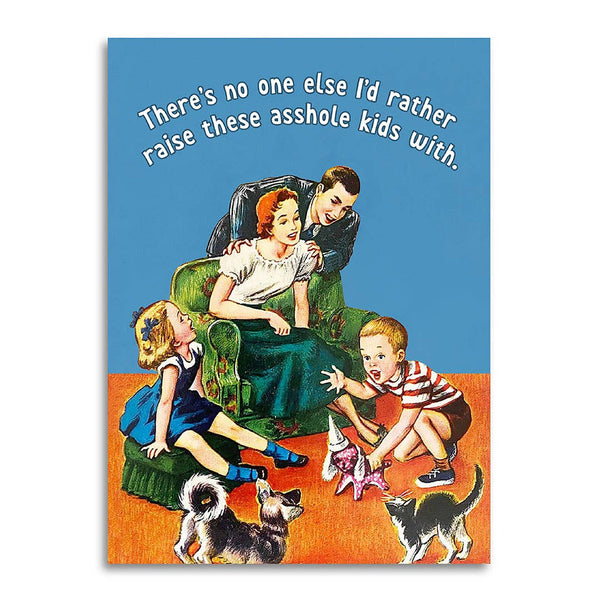 Bad Betty Greeting Co. - Mother's Day Card: Raising Kids Together