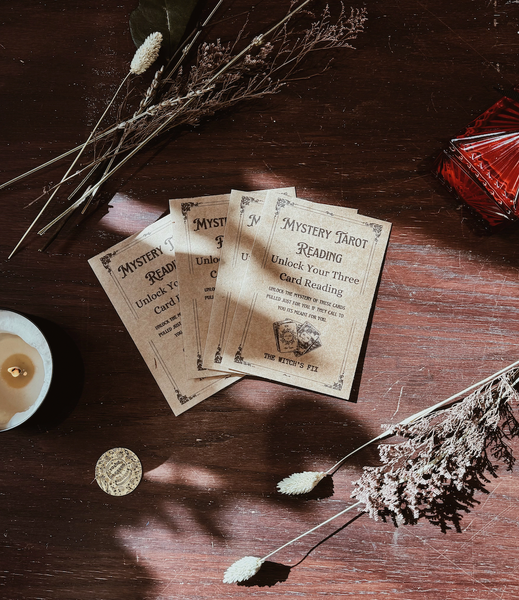 The Witch's Fix - Mystery Tarot 3 Card Pull