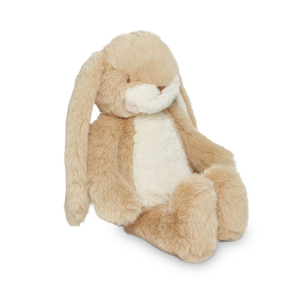 Personalized Bunnies By the Bay - Little Nibble 12" Floppy Bunny - Almond Joy