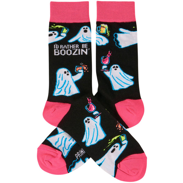 Primitives by Kathy - I'd Rather Be Boozin' Socks