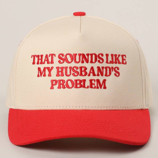 Fashion City - THAT SOUNDS LIKE..Embroidered Two-Tone Trucker Hat
