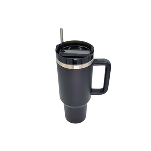 Driftless Studios - 40 Oz. Having A Daughter Is Handled Tumbler With Straw - Mom