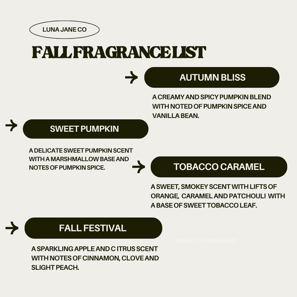 Luna Jane Co. - Fall Daisy Dough Bowl Candle: Fall Festival
