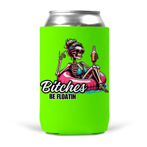 tcbco - Bitches Be Floatin' Koozie