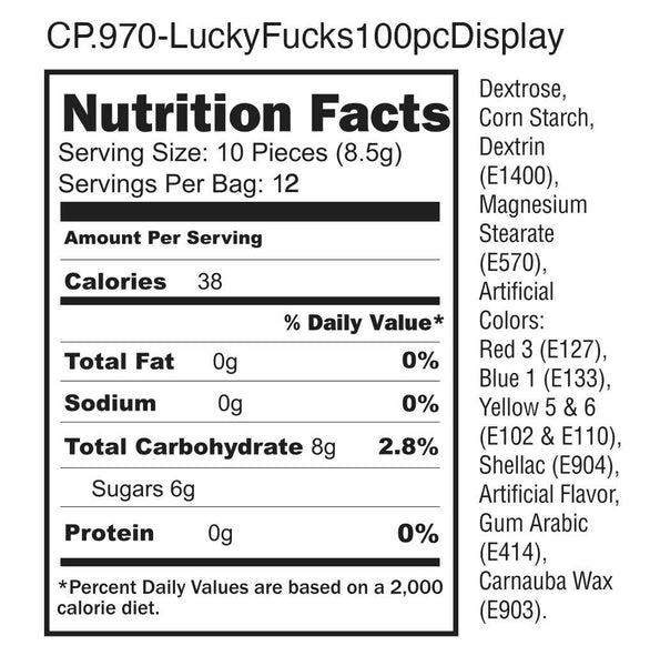 Little Genie Productions - Lucky Fucks - 3oz Bag