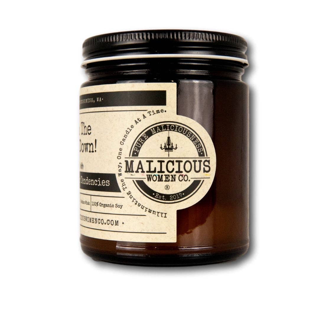 Malicious Women Candle Co - Calm the Fuck Down - Scent: Palo Santo