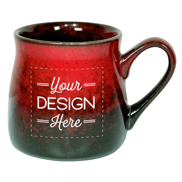 Susquehanna Glass Company - Custom Artwork Paris Tavern Mug - Red/Green, Red/Gold