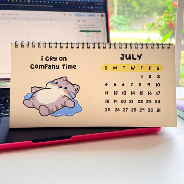 Corporate Snark - 2027 Live, Laugh, Crash Out Calendar