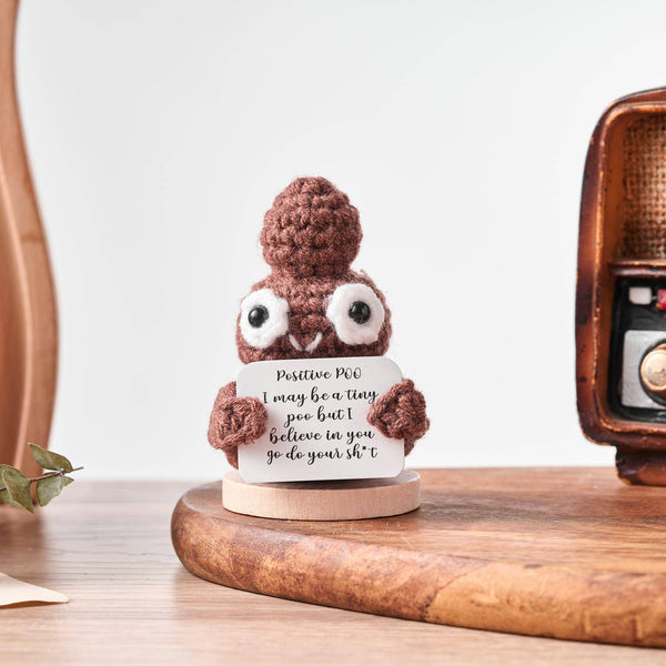 TOMOPOD LLC - Crochet Positive Potato, Amigurumi Potato, Cute Handmade Toy