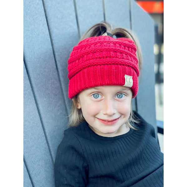 C.C Beanie - Kids Solid Classic CC Beanie Tail - Kids Beanie