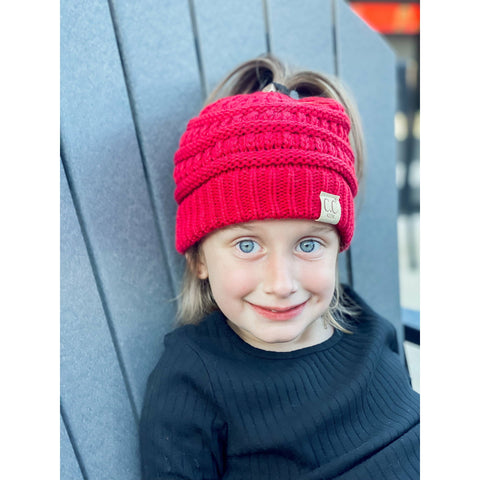 C.C Beanie - Kids Solid Classic CC Beanie Tail - Kids Beanie