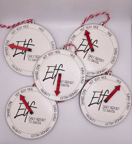 The Cracked Pig - Elf Report Christmas Ornament | Elf Gifts
